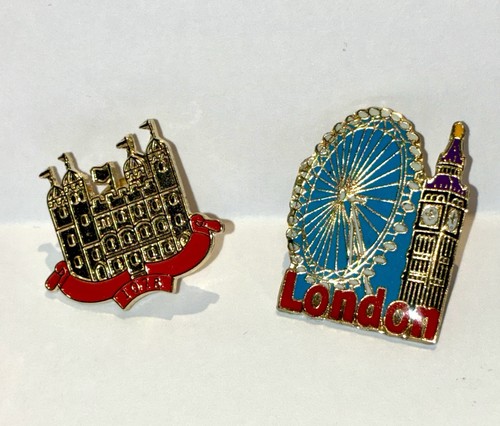 London pin anstecker tower - anstecker, x2