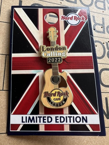 Hard rock cafe pin london - rock,