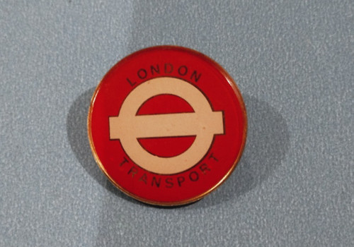 Vintage london transport pin - london,