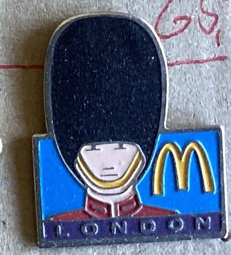 Mcdonalds pin london - ,