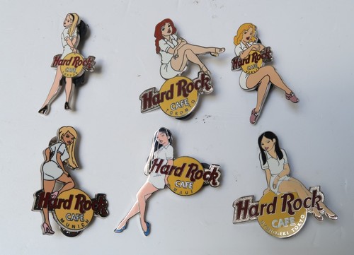 Hard rock cafe pins - 6,