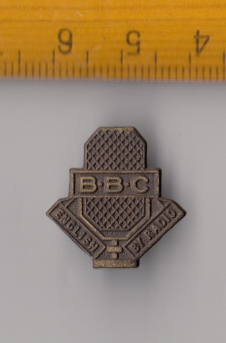 Vintage bbc englische brosche - bbc,